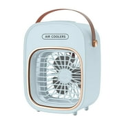 Bfogop Personal Air Cooler, Portable Air Conditioner Fan, Mini Evaporative Cooler 3 Wind Speeds and 3 Spray Modes for Your Desk, Nightstand, or Coffee Table